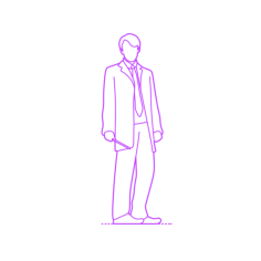 Pop Culture Harry Potter Draco Malfoy Flat Line Svg Vector, Free Vectors File